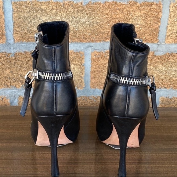 Jean-Michel Cazabat Zoulu Pump-812310 Nappy Vintage Nv Black Bootie 7.5 - Picture 3 of 15